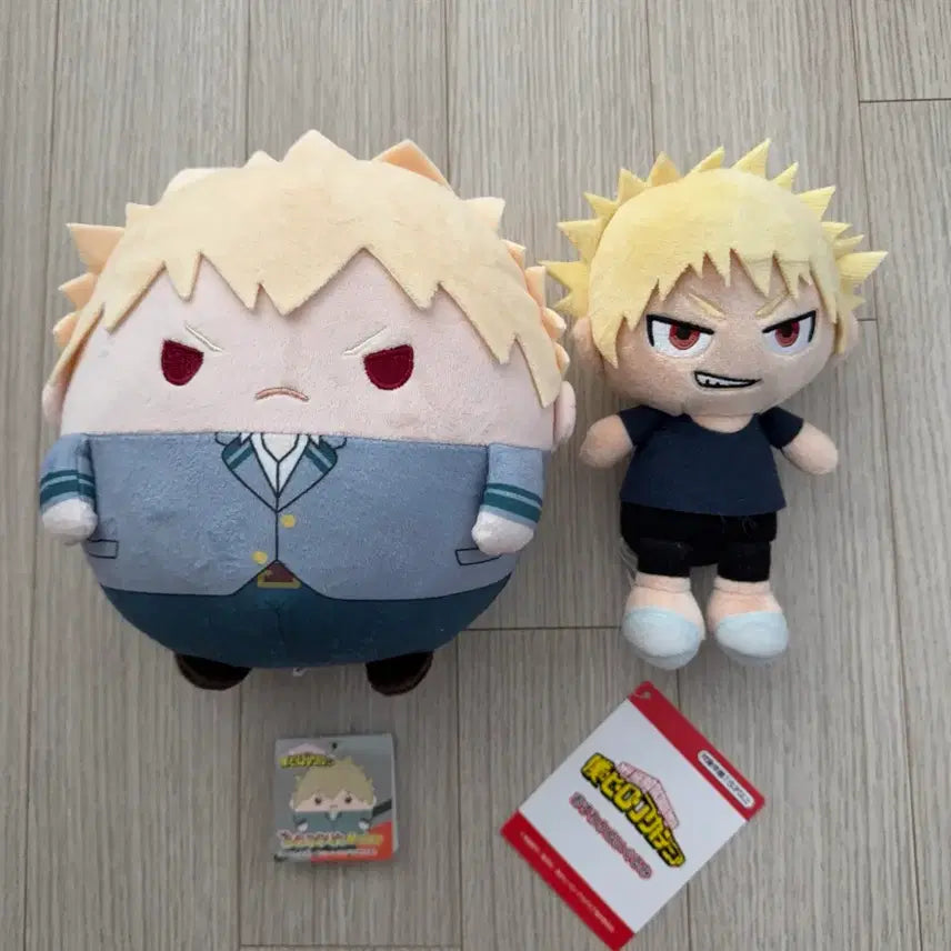 [BUNJANG] My Hero Academia Katsuki Bakugo Fuwakororin Plush Doll (Bundle Set) / 일괄) 바쿠고 카츠키 나히아 히로아카 후와코로링 m 누이