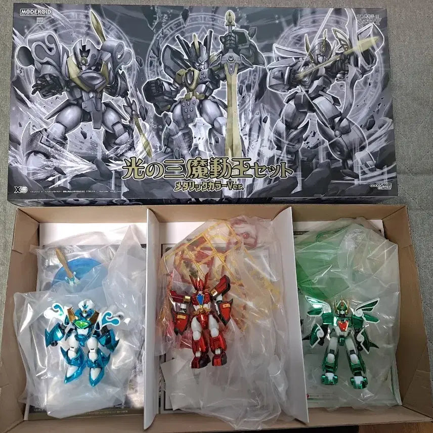 [BUNJANG] MODEROID Grandzort Set Metallic Color Ver. / MODEROID 빛의 그랑죠 세트 메탈릭 컬러 Ver.