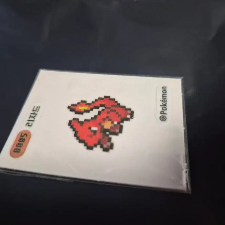 [BUNJANG] Pokemon Pixel Sticker Set - Zapdos, Articuno, Moltres / 포켓몬 픽셀 띠부씰 판매 리자드