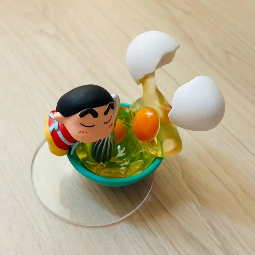 [BUNJANG] Crayon Shin-chan Action Kamen Chef Rement Gacha Figure / 짱구는 못말려 피규어 짱구 액션가면 요리 리멘트 가챠