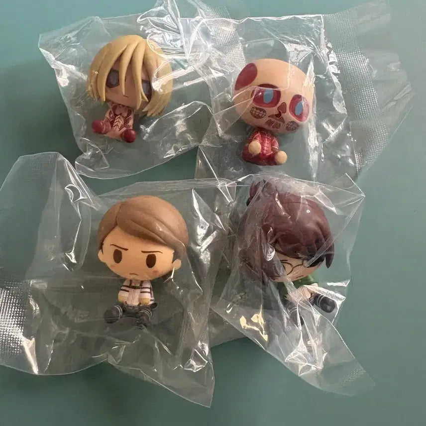 [BUNJANG] Attack on Titan Chocokono Figure Bundle (Sealed) / 진격의거인 제일복권 쿠지 초코노코 피규어 미개봉 일괄