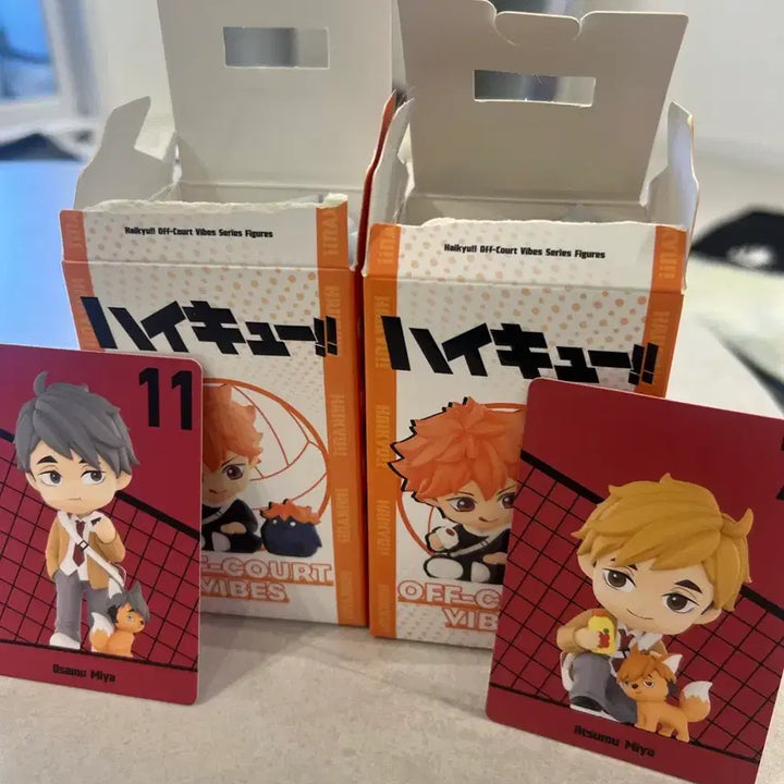 [BUNJANG] Haikyu!! Pop Mart Osamu Miya Atsumu Miya Set / 하이큐 팝마트 오사무 아츠무 세트