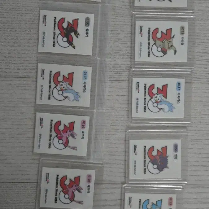 [BUNJANG] Pokemon Sticker Collection Season 5 / 포켓몬띠부씰 시즌5  교환/판매 합니다.