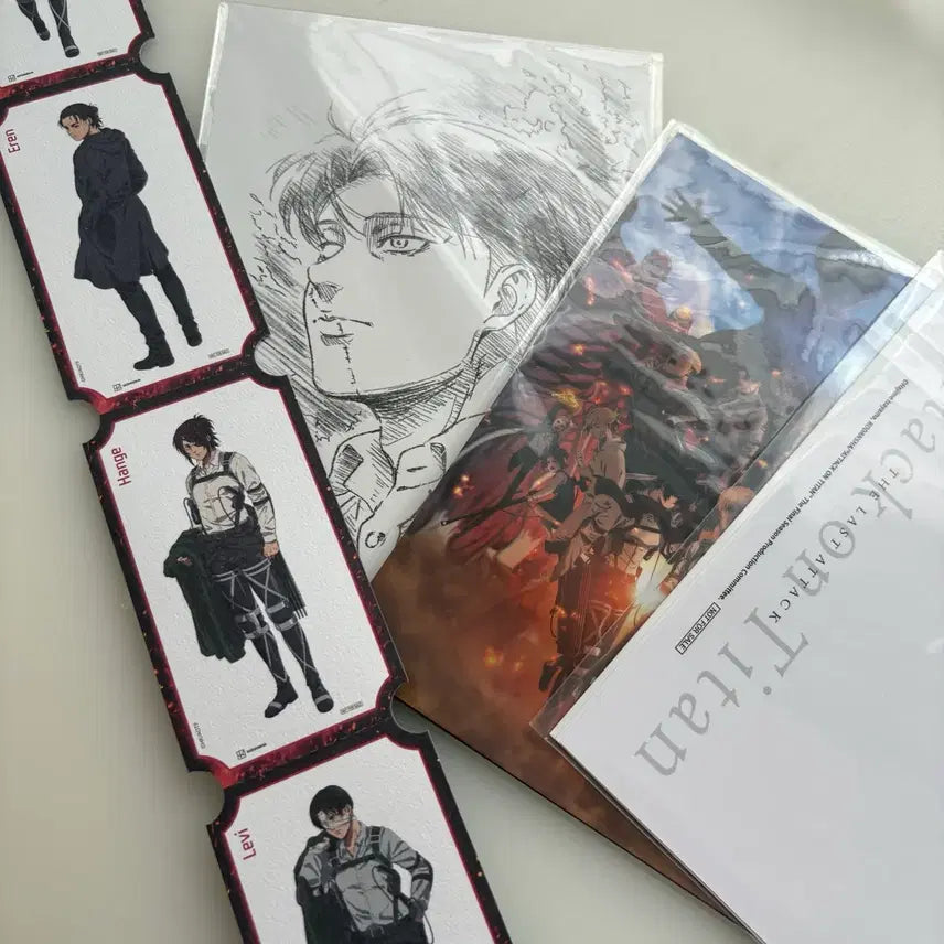 [BUNJANG] Attack on Titan Special Bonus Bundle / 진격의 거인 특전 일괄