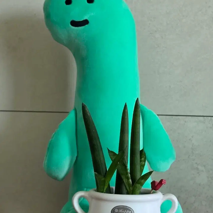 [BUNJANG] Jogueman Brachiosaurus Dinosaur Plush Toy / 정품 조구만 브라키오 공룡 인형