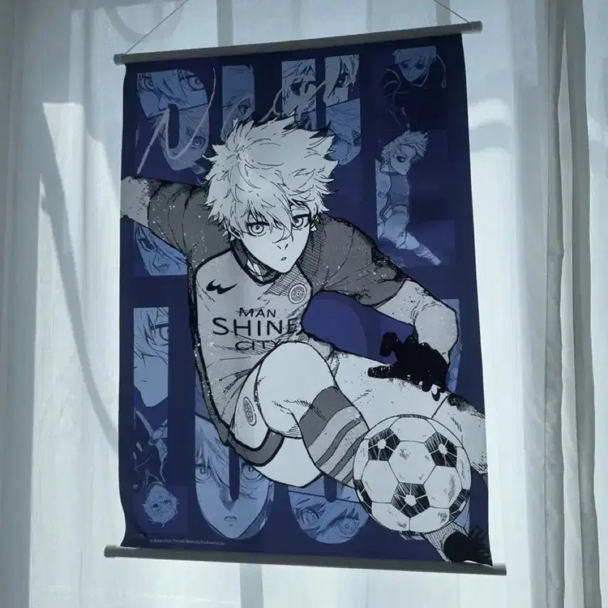 [BUNJANG] Blue Lock Nagi Seishiro Original Art Tapestry / 희귀매물) 블루록 나기 세이시로 원화 원작 태피스트리