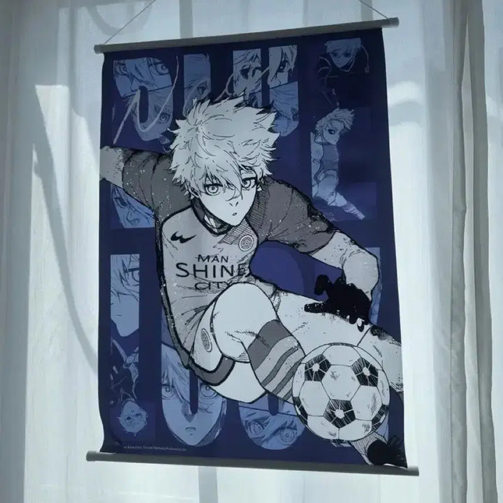 [BUNJANG] Blue Lock Nagi Seishiro Original Art Tapestry / 희귀매물) 블루록 나기 세이시로 원화 원작 태피스트리