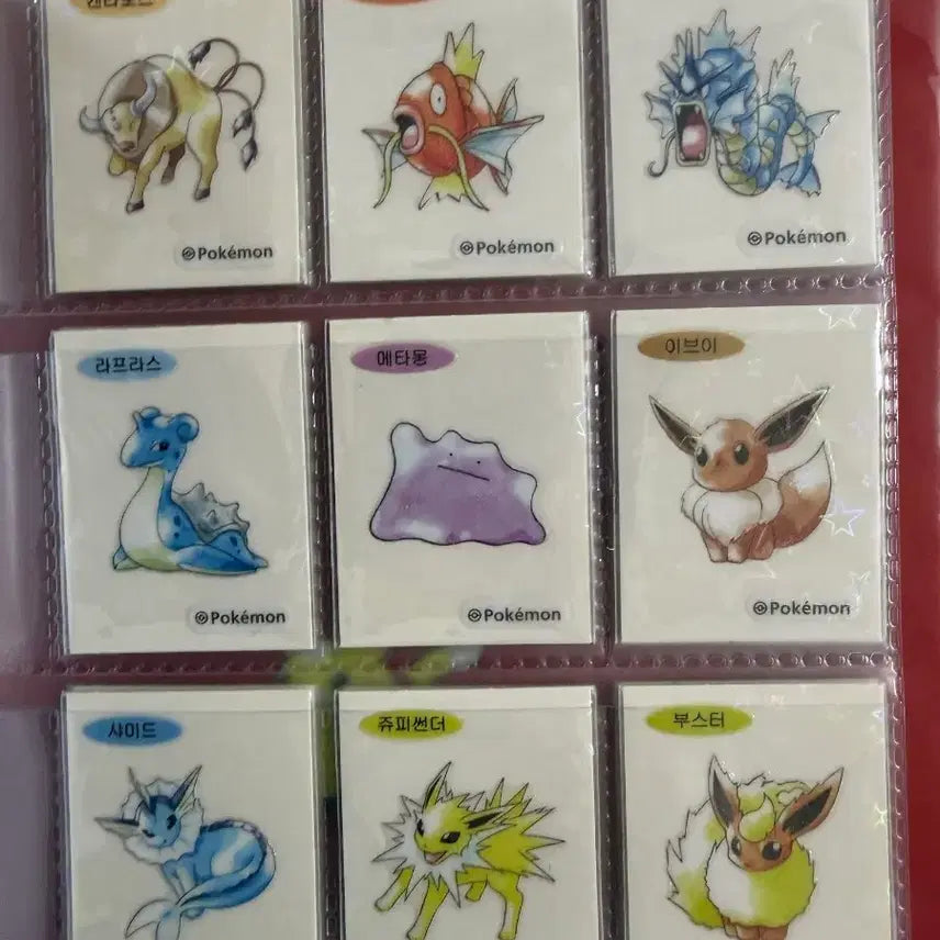 [BUNJANG] Pokemon 30th Anniversary Sticker Book + 100 Stickers / 30주년포켓몬 띠부씰북+띠부씰100종