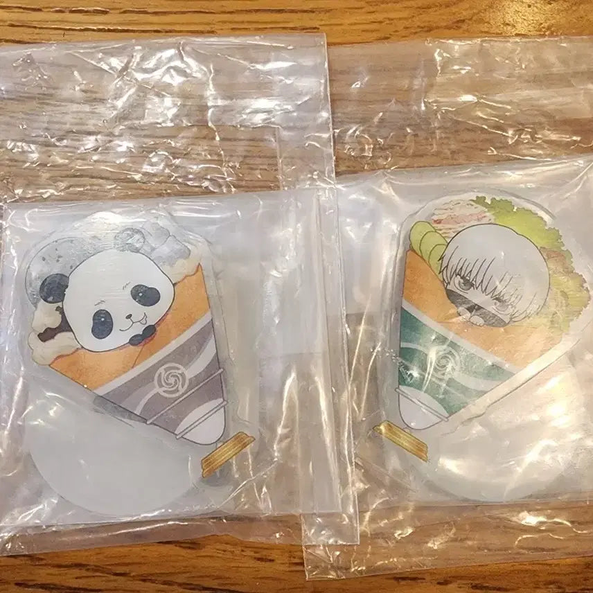 [BUNJANG] Jujutsu Kaisen Puniito Crepe Acrylic Stand Panda &amp; Toge Bundle Set / 주술회전 푸닛토 크레페 아소토 가챠 판다,토게 아크릴 일괄