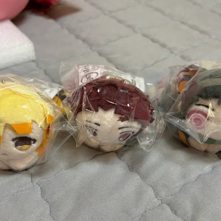 [BUNJANG] Demon Slayer Hug Character Plush Set Tanjiro Nezuko Zenitsu / 귀멸의칼날 허그캬라 누이구루미 탄지로 네즈코 젠이츠 일괄