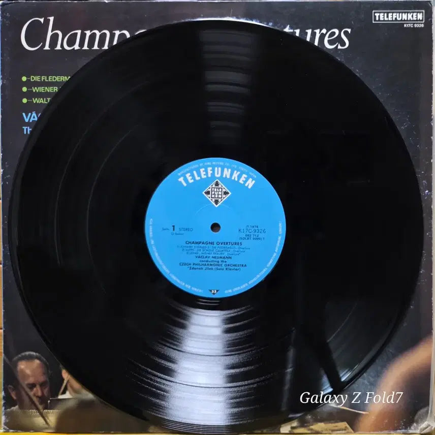 [BUNJANG] Johann Strauss II Champagne Overture LP conducted by Klaus Neumann / BA-493. 요한 스트라우스. 샴페인 서곡 LP 바이 클라브 노이만