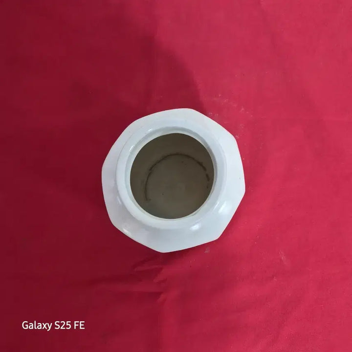 [BUNJANG] White Porcelain Octagonal Vase / 백자8각소호