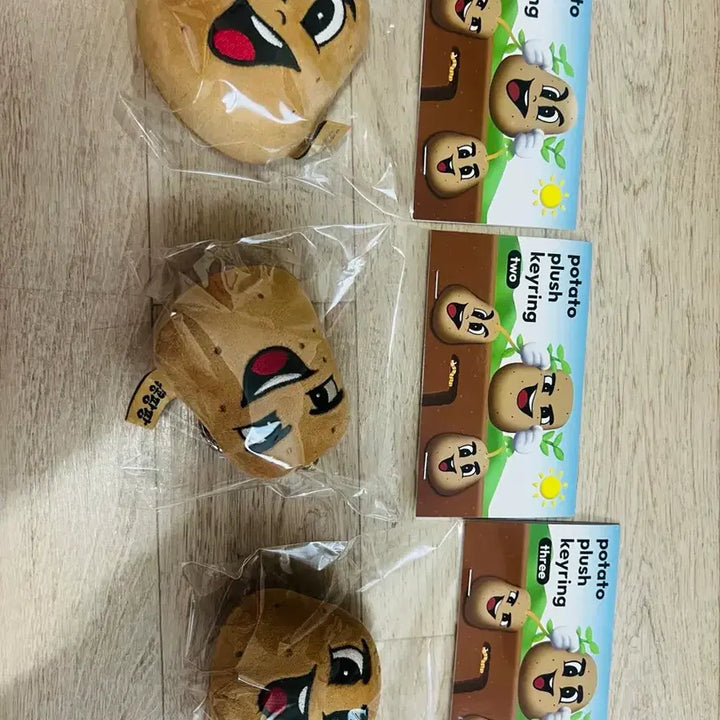 [BUNJANG] KongKongPatPat Potato Keychain Kwangsoo Woobin / 콩콩팥팥 감자 키링 광수 우빈