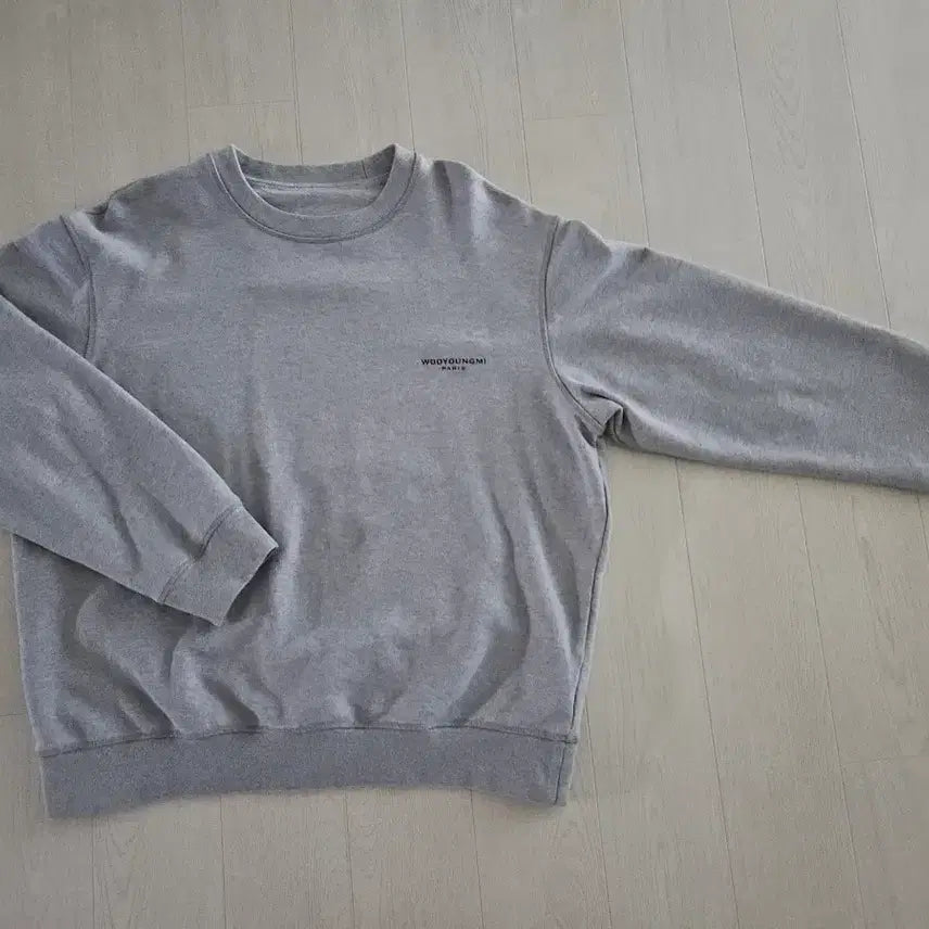 [BUNJANG] Wooyoungmi Grey Sweatshirt / 우영미 그레이 맨투맨 50