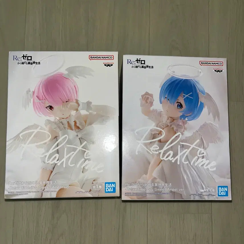 [SOLD OUT] (미개봉)렘 람 릴렉스타임 스위트엔젤 일괄