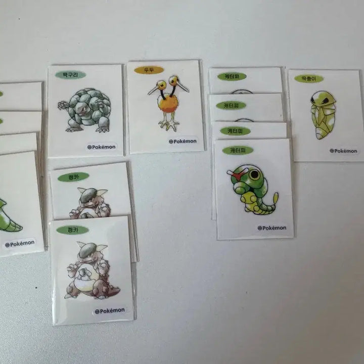 [BUNJANG] Pokemon 30th Anniversary Artwork Sticker Collection / 포켓몬 30주년 아트웍 띠부실