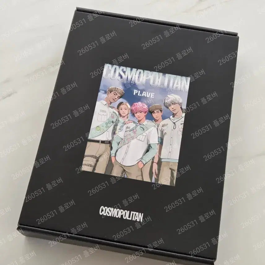[BUNJANG] PLAVE Cosmopolitan Magazine Set (Cover Type D) with Postcards / 플레이브 코스모폴리탄 잡지 세트 <엽서 포함> (표지 D형)