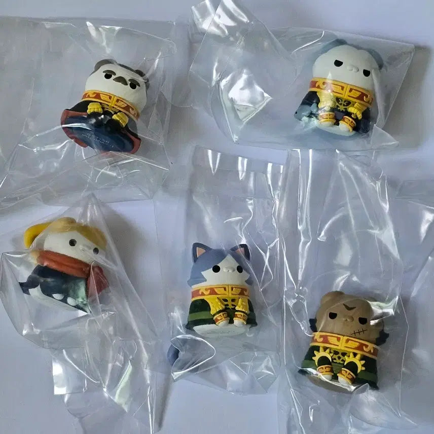 [BUNJANG] Gundam Nyangdam Zeon Force (Lamba Ral/Hamon/Giren/Dozle/Garma) Bundle Set / 건담 냥담 지온군(람바랄/하몬/기렌/도즐/가르마)