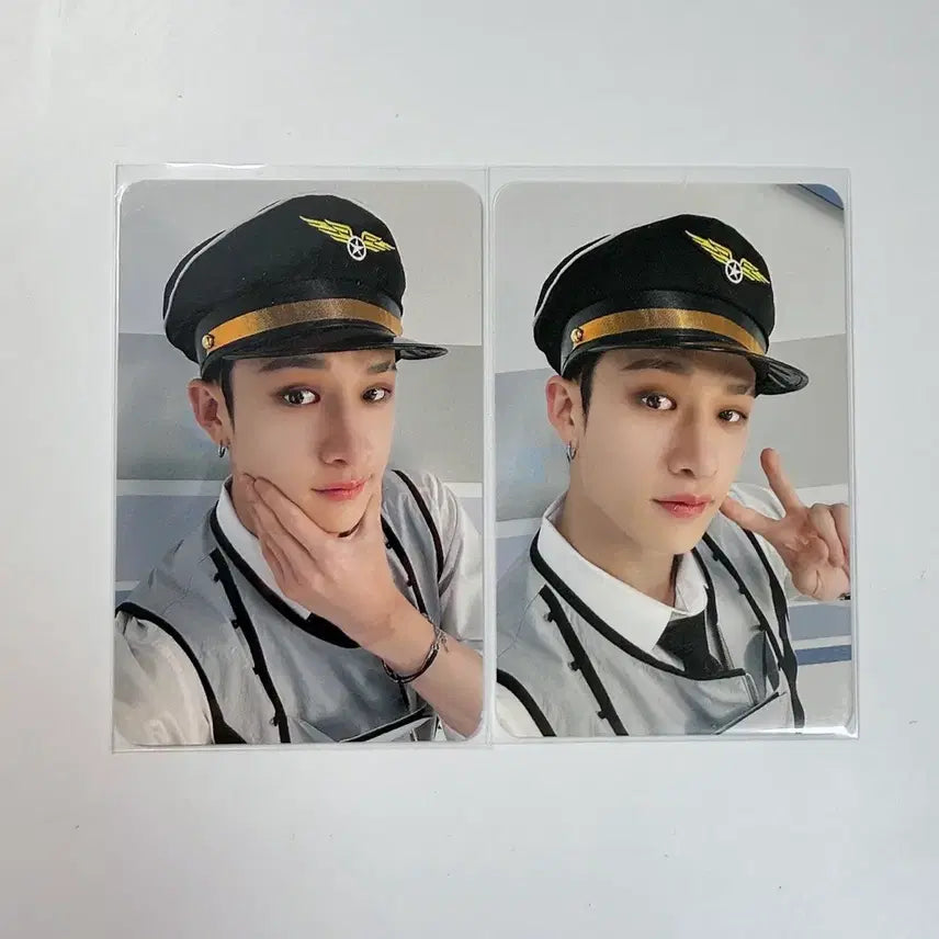 [BUNJANG] Stray Kids Bang Chan Pilot Fan Meeting 3rd Generation MD Photocard / 스트레이키즈 파일럿 스테이 3기 팬미팅 md 방찬 포카