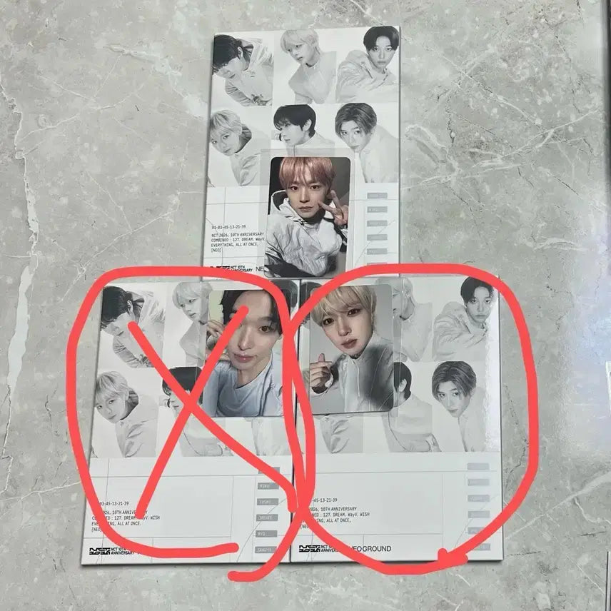 [BUNJANG] NCT 10th Anniversary Pop-up Group Photo Set Sakuya / 10주년 팝업 위시 그룹포토세트 사쿠야