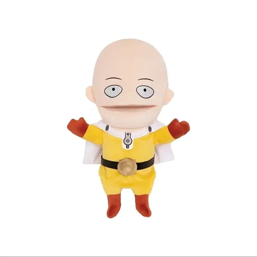 [BUNJANG] One-Punch Man Saitama Plush / 원펀맨 사이타마 인형