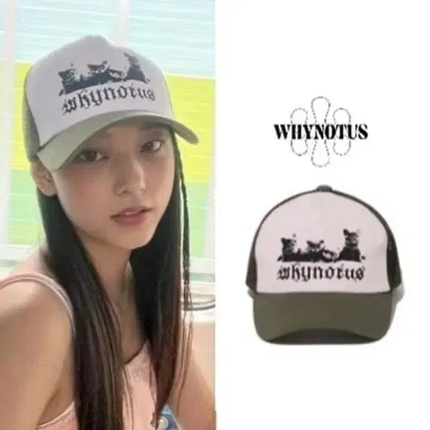 [BUNJANG] NewJeans Haerin Worn Whyus Ball Cap / 5/31일까지만 판매)뉴진스 해린 착용 와이낫어스 볼캡/모자 판매