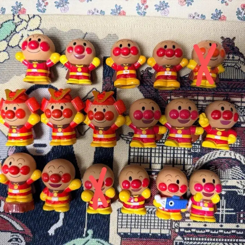 [BUNJANG] Anpanman Finger Puppet Figure / 호빵맨 손가락 피규어