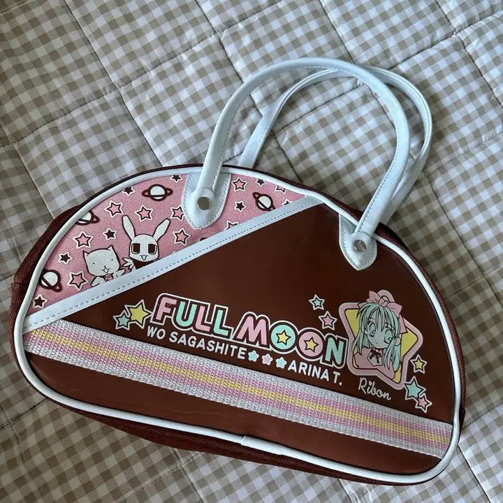 [BUNJANG] Moonlight Angel Shoulder Bag Boston Bag / 달빛천사 가방 숄더백 보스턴 백 고전문구