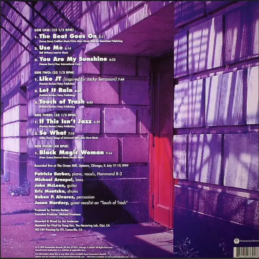 [BUNJANG] Patricia Barber Companion 180g 2LP (Sealed) / 미개봉 Patricia Barber  Companion 고음질 2LP