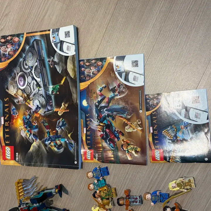 [BUNJANG] LEGO Marvel Eternals Series Set (76156, 76145, 76154) Bundle / 레고 이터널스 시리즈 3개 (76156,76145.76154) 일괄