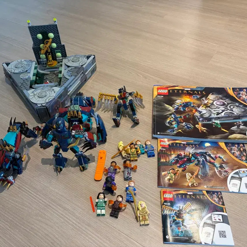 [BUNJANG] LEGO Marvel Eternals Series Set (76156, 76145, 76154) Bundle / 레고 이터널스 시리즈 3개 (76156,76145.76154) 일괄
