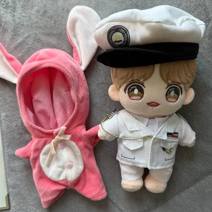[BUNJANG] Jungkook Rabbit Doll + Jungkook World Tour Premium Photo / 정국 인형 토끼 해양소년단 (+정국 월드투어 프리미엄 포토)