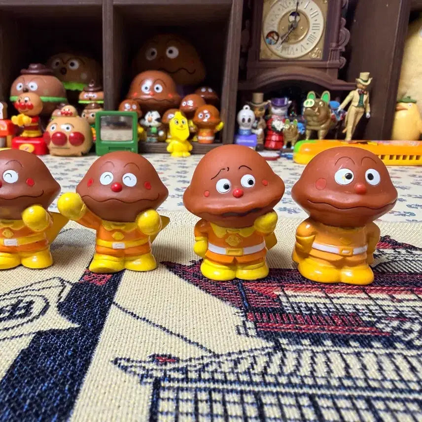 [BUNJANG] Anpanman Karepanman Finger Puppet Figure / 호빵맨 카레빵맨 손가락 피규어