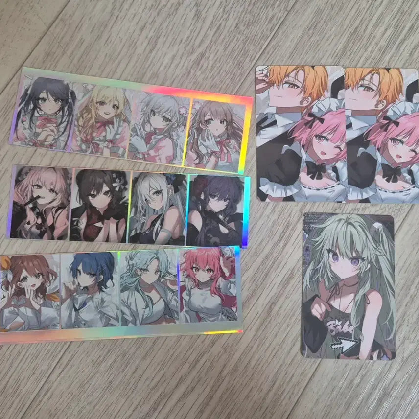 [BUNJANG] ProSeka CheoHyeong Sticker Photocard Bundle Set / 프세카 프로세카 ㅊㅎ님 스티커 포카 양도