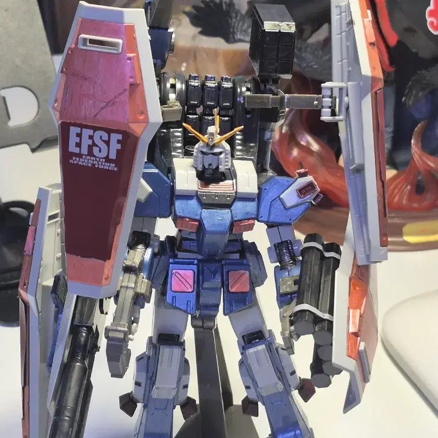 [BUNJANG] HG Full Armor Gundam Thunderbolt Custom Painted &amp; Weathered Display Piece / 건담