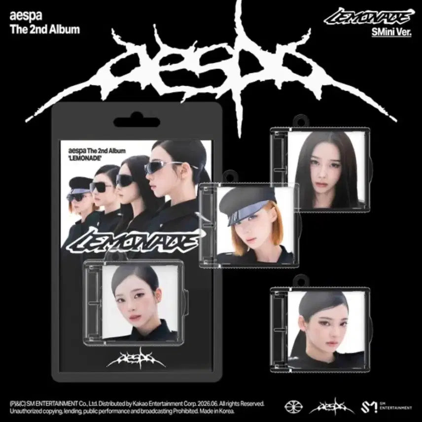 [BUNJANG] Aespa Karina Giselle NingNing Lemonade Album Photocard Split Set / 에스파 레모네이드 카리나 지젤 닝닝 스미니 앨범 포카 분철