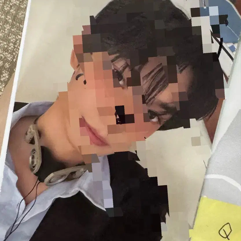 [BUNJANG] FLAREU Choi Ripu Graffiti Signed Photocard / 플레어유 최립우 낙서 싸인 포카