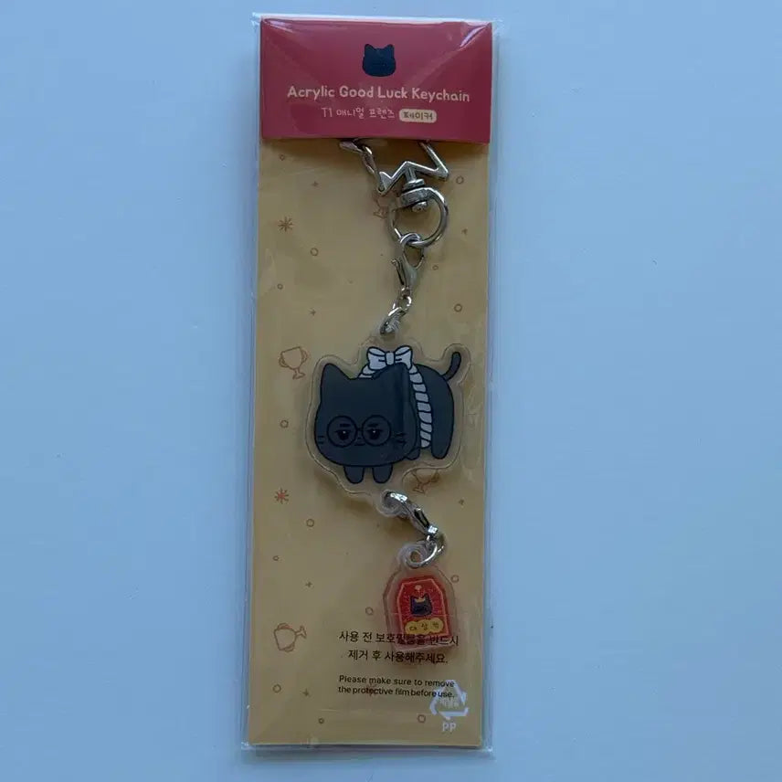 [BUNJANG] Faker Anti-Evil Charm Keychain / 페이커 액막이 키링