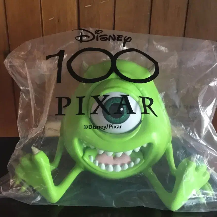 [BUNJANG] Monsters, Inc. Mike Wazowski Bucket Figure / 몬스터 주식회사 마이크 와조스키 버켓 피규어