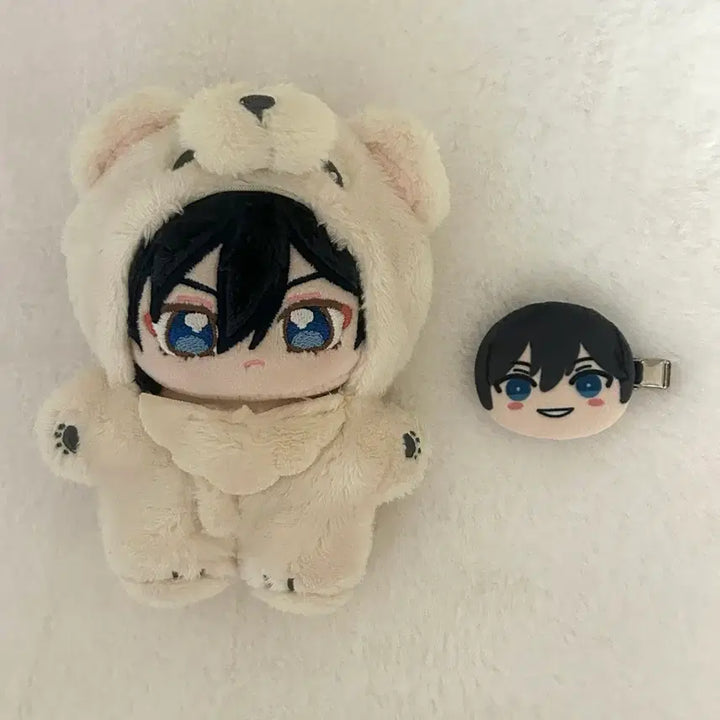 [BUNJANG] Hidaka Hokuto Nui Plush, Manju Hairpin, Nui Clothes Bundle Set / [판매] 히다카 호쿠토 곰누이 이츠누이 만쥬 헤어핀 누이옷