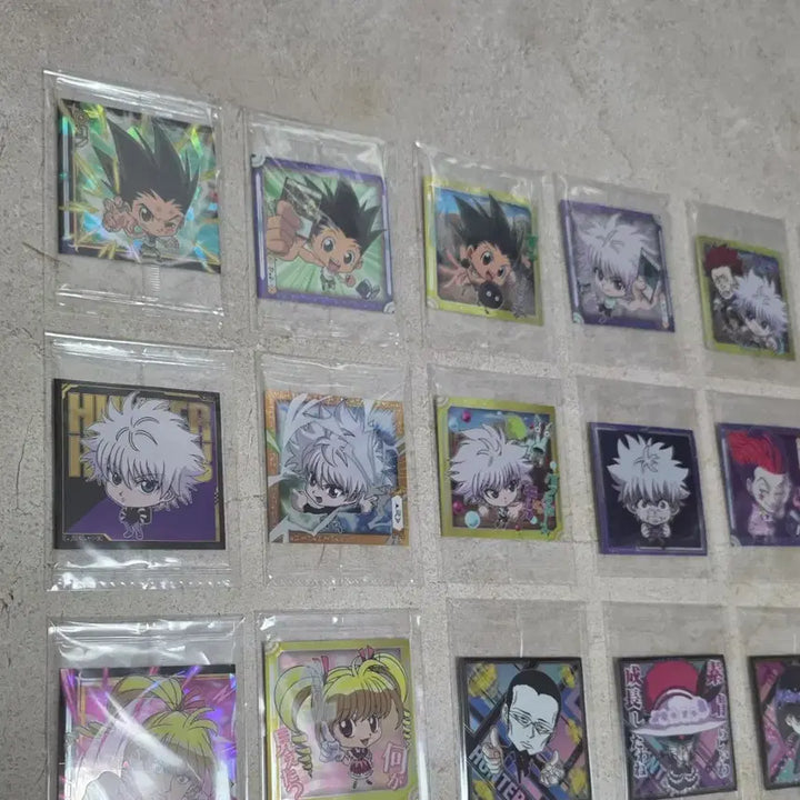 [BUNJANG] Hunter x Hunter Wafer Seal Sticker Bundle Set (Sealed) / 헌터헌터 웨하스씰 스티커 미개봉 일괄