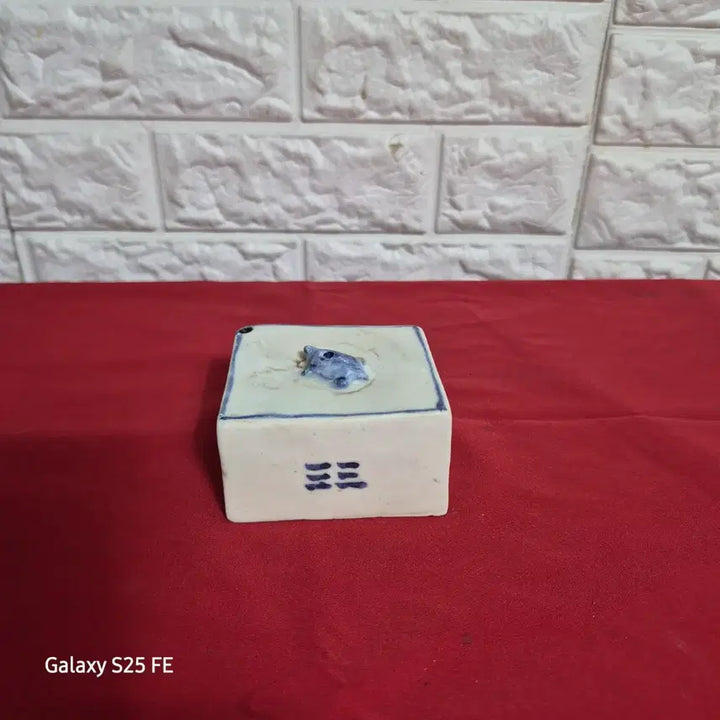 [BUNJANG] White Porcelain Square Inkstone / 백자4각연적