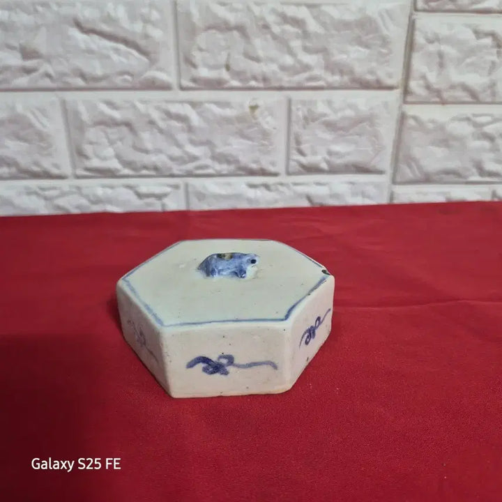 [BUNJANG] White Porcelain Inkstone Set, 6-Piece / 백자6개연적
