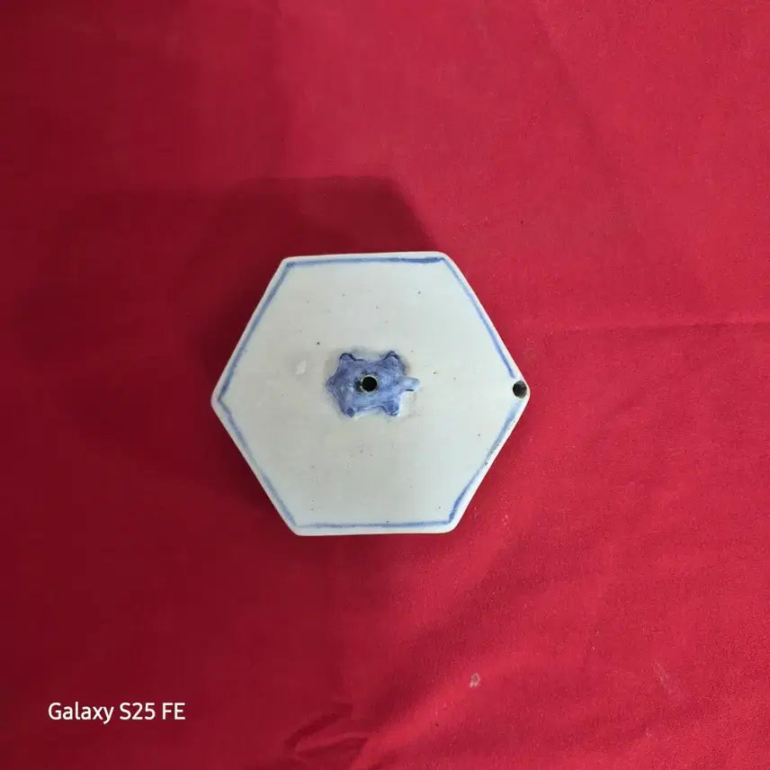 [BUNJANG] White Porcelain Inkstone Set, 6-Piece / 백자6개연적