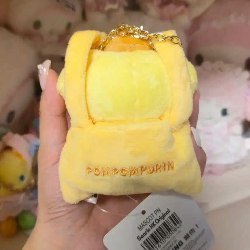 [BUNJANG] Sanrio Hong Kong Limited Pompompurin Handbag Mascot / 홍콩 산리오 한정 폼폼푸린 핸드백 마스코트