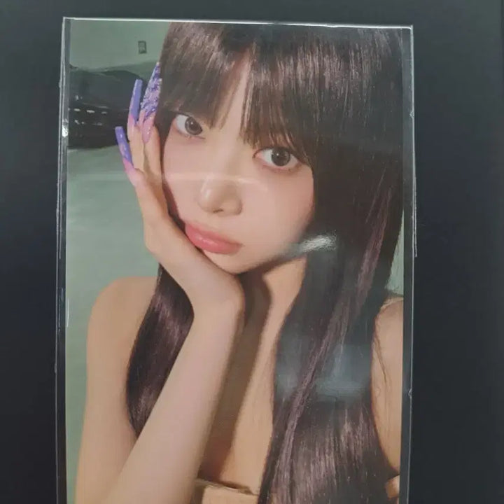[BUNJANG] LE SSERAFIM FEARLESS Pure Bloom Pop-up Exclusive Hong Eunchae Photocard / 르세라핌 퓨어플로우 팝업 5만원 이상 구매 특전 홍은채 포토카드