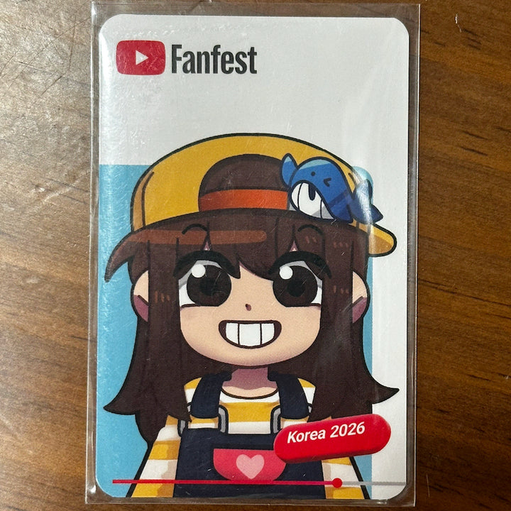 [BUNJANG] Jamttal YouTube Fanfest Photocard / 잠뜰 유튜브 팬페스트 포카 포토카드