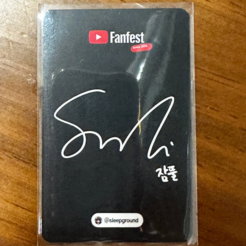 [BUNJANG] Jamttal YouTube Fanfest Photocard / 잠뜰 유튜브 팬페스트 포카 포토카드