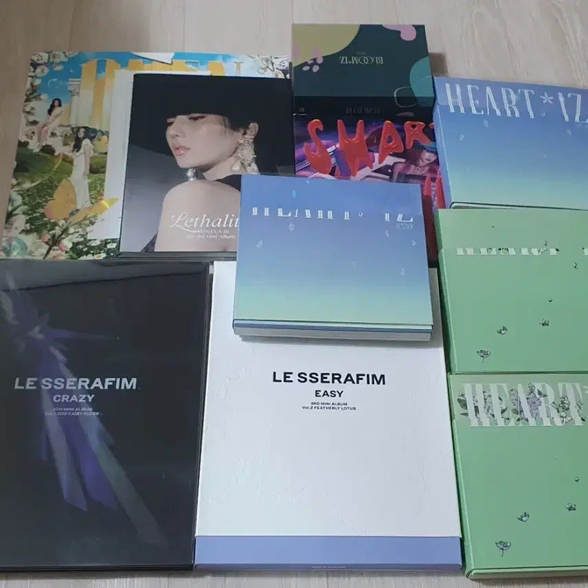 [BUNJANG] IZ*ONE, LE SSERAFIM, Kwon Eun Bi, Choi Yena Album Bundle Set / 아이즈원, 르세라핌, 권은비,최예나 앨범 일괄