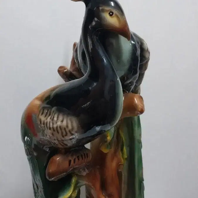 [BUNJANG] Ceramic Peacock Figurine / 도자기 공작 장식품